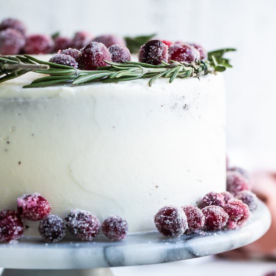 Cranberry Wreath Cake - Recipe photo by culinaryhill