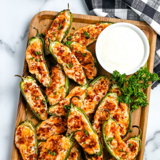 Baked Jalapeno Poppers - Recipe photo by FoodFolksandFun
