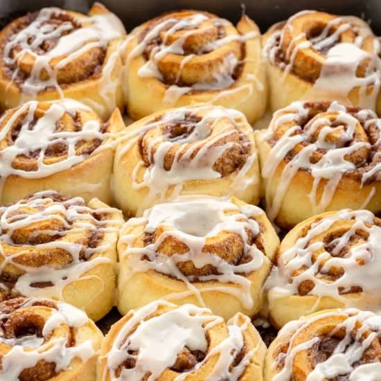 Homemade Cinnamon Rolls - Recipe photo by Jessica Gavin