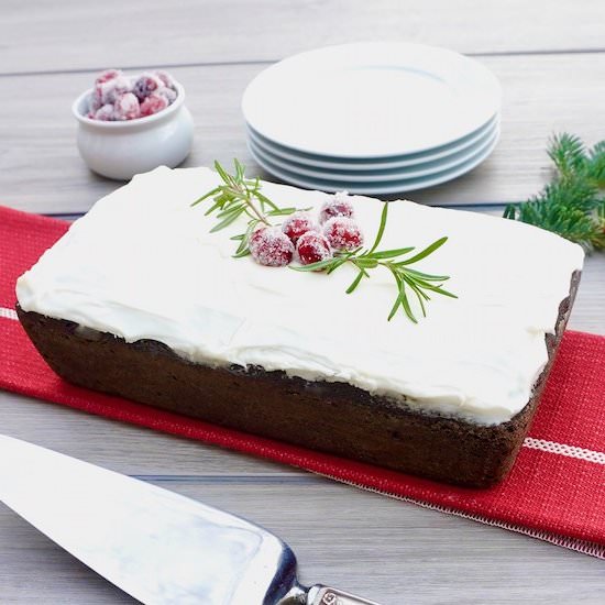 Cranberry Gingerbread Cake - Recipe photo by anothertablespoon