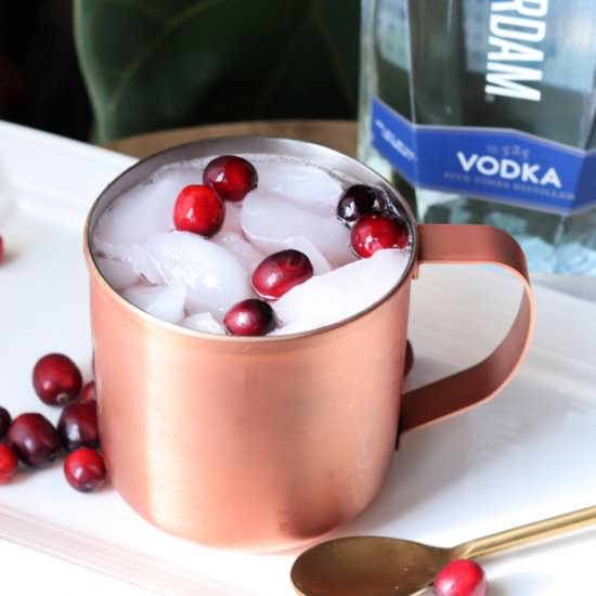 Cranberry Moscow Mule - Recipe photo by simplesips