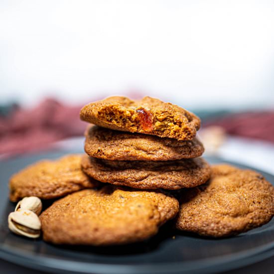 Turkish Delight & Rosewater Cookies - Recipe photo by skinnyspatula