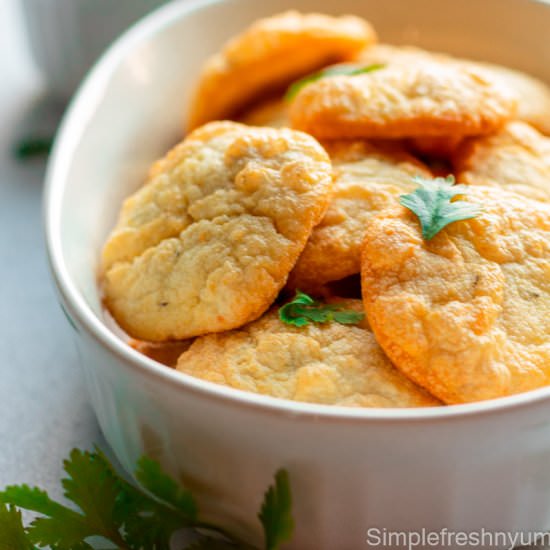 Air fryer Medhu Vada Bites - Recipe photo by simplefreshnyum