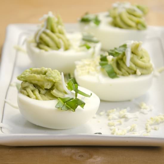 Avocado Egg Mimosa - Recipe photo by Hungry PeePor