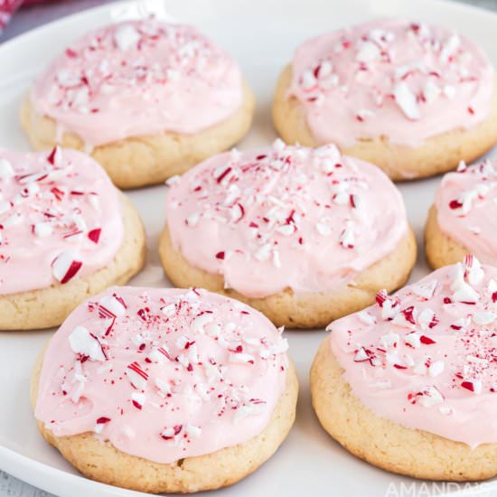 Peppermint Cookies - Recipe photo by amandascookin