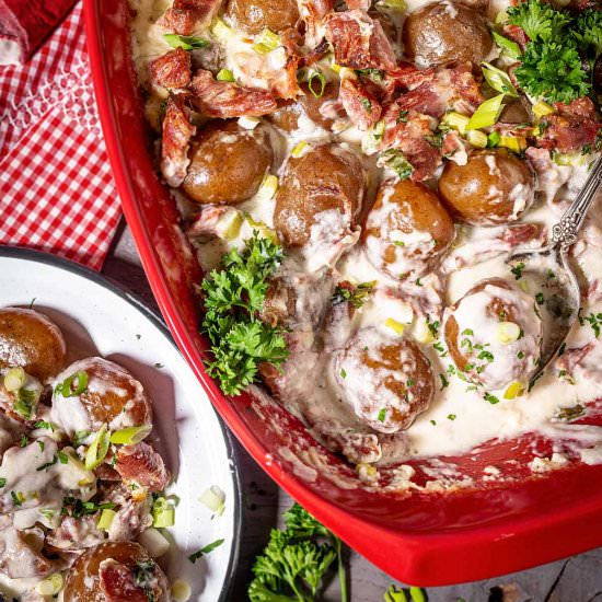 German Easy Potato Casserole - Recipe photo by allthatsjas