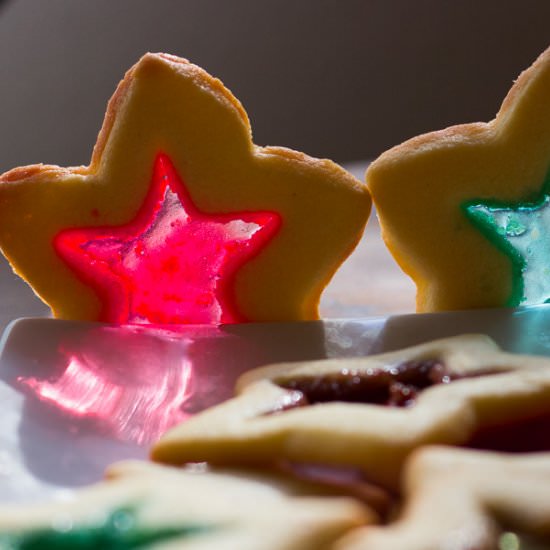 Stained Glass Cookies - Recipe photo by Gday Souffle