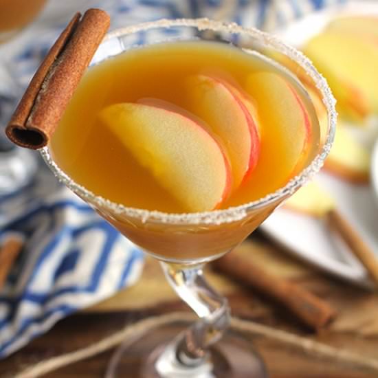 Best Apple Cider Martinis - Recipe photo by suebeehomemaker