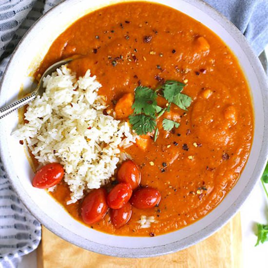 Sweet Potato Curry Soup - Recipe photo by suebeehomemaker