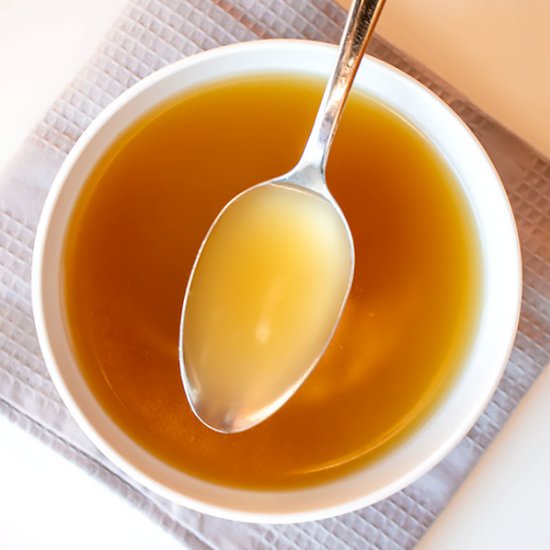 Clear Soup Broth - Recipe photo by MasalaHerb