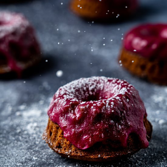 Mini Gingerbread Bundts - Recipe photo by leisurefanclub