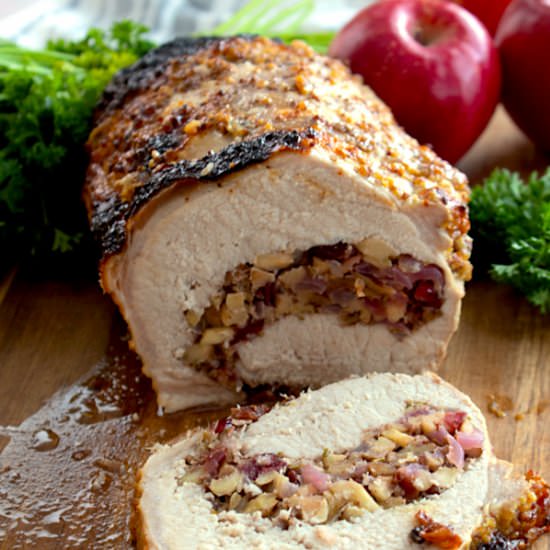 Stuffed Pork Loin - Recipe photo by laughingspatula.com