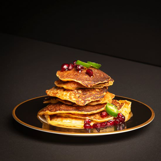 Sweet and Savory Corn Fritters - Recipe photo by Blue Cayenne