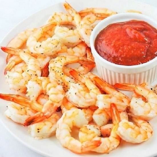 roasted shrimp cocktail - Recipe photo by nowcookthis