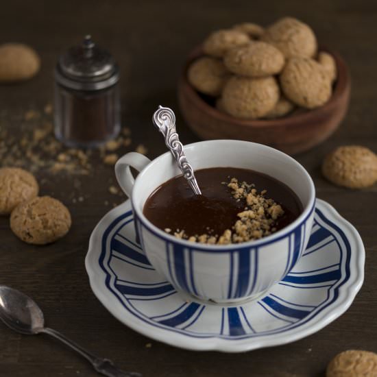 Thick hot chocolate - Recipe photo by electricbluefood