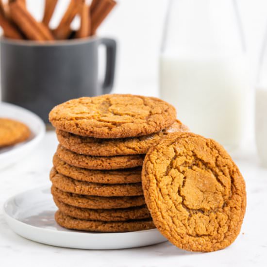 Chewy Gingersnap Cookies - Recipe photo by familyfreshmeals