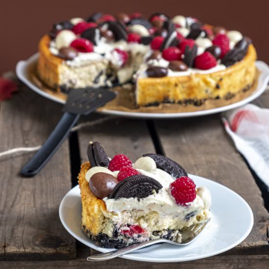 Oreo cheesecake - Recipe photo by Elsarblog