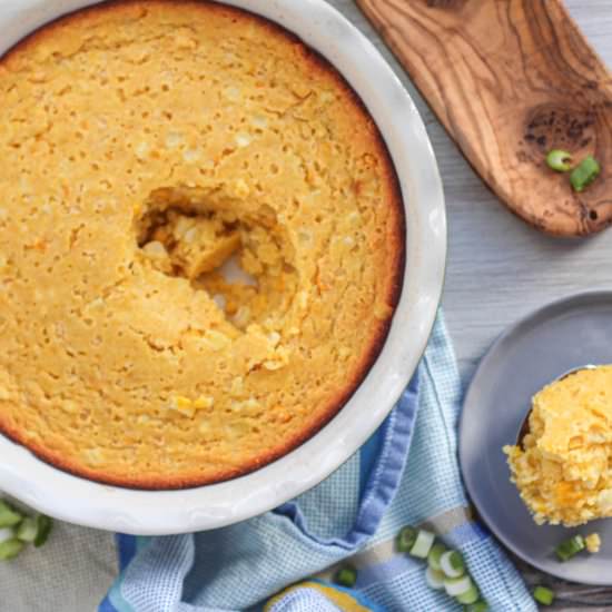 Healthy Corn Soufflé - Recipe photo by MaesMenu