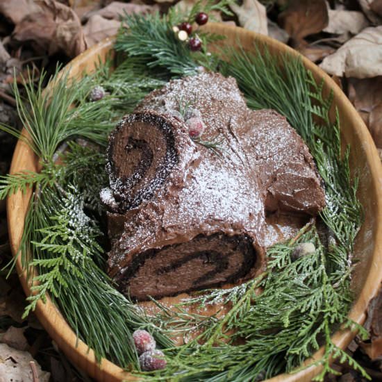 Yule Log - Recipe photo by christinascucina