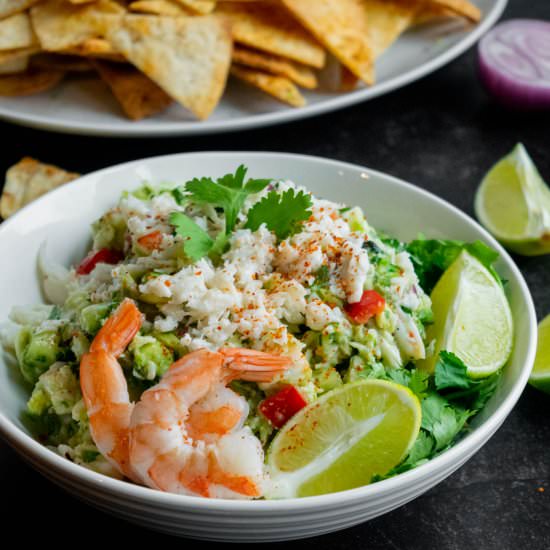 Crab and Shrimp Ceviche - Recipe photo by JawnsICooked