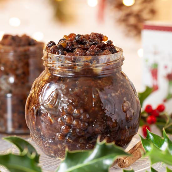 Vegan Mincemeat with Cherries - Recipe photo by littlesugarsnaps