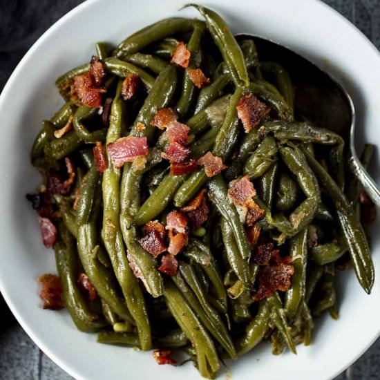 Southern Green Beans - Recipe photo by Went Here 8 This