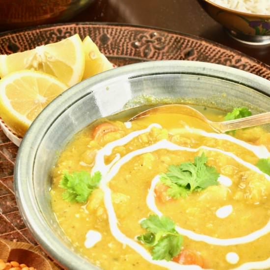 Glorious Chicken Mulligatawny Soup - Recipe photo by MyIndianStove