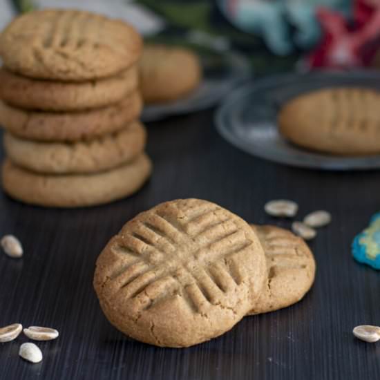perfect peanut butter cookies - Recipe photo by a zest for life