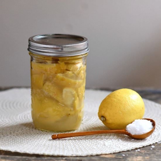 Salt-Preserved Lemons - Recipe photo by Emillie