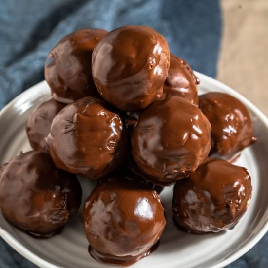 Chocolate Peanut Butter Balls - Recipe photo by HostessAtHeart
