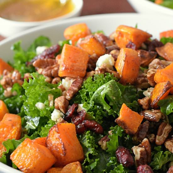 Winter Kale Salad - Recipe photo by Elke living