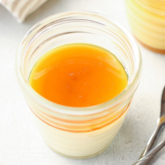 Kanten Purin(Japanese Pudding) - Recipe photo by chefjacooks