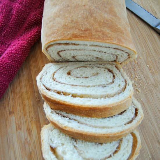 Cinnamon Swirl Bread - Recipe photo by simplycookingintexas
