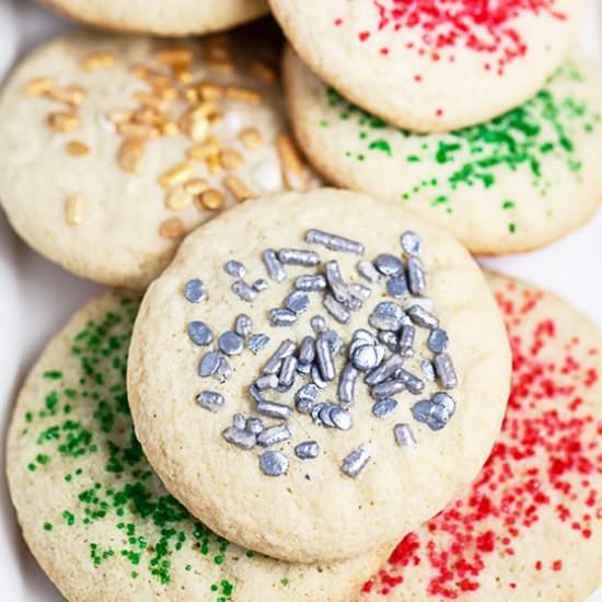 Crispy Old Fashioned Sugar Cookies - Recipe photo by therusticfoodie