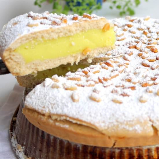Torta Della Nonna – Grandma's Tart - Recipe photo by theplantbasedschool