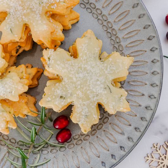 Rosemary Shortbread Cookies - Recipe photo by House of Elyn Ryn