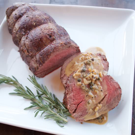 Roast Beef Tenderloin - Recipe photo by Flipped-Out Food
