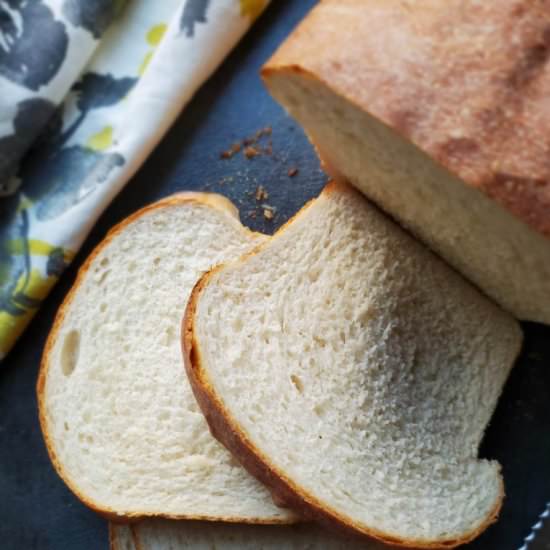 Basic white sandwich bread - Recipe photo by Hungry Lankan