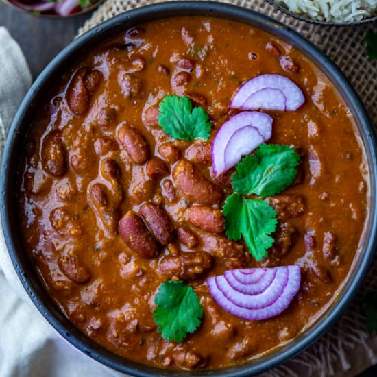 Rajma Masala | Rajma Chawal - Recipe photo by ShwetaintheKitchen