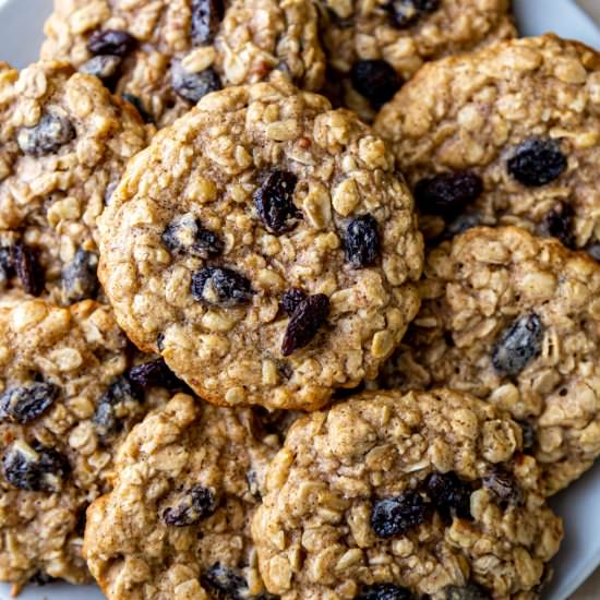 Oatmeal Raisin Walnut cookies - Recipe photo by ShwetaintheKitchen