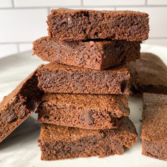 Easy One Bowl Oat Flour Brownies - Recipe photo by frozen_bananas_