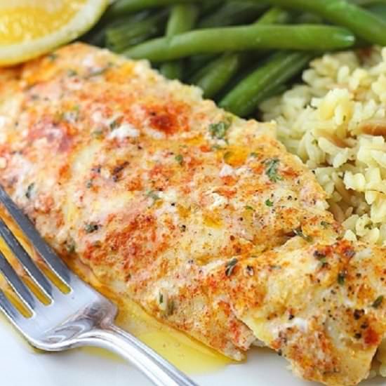 butter-baked haddock - Recipe photo by nowcookthis