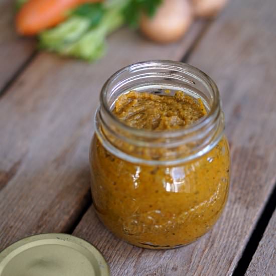 Veggie Stock Paste - Recipe photo by Blueberry Vegan