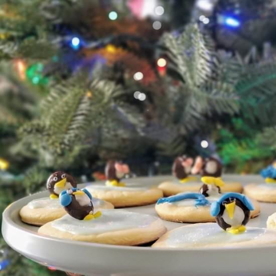 Penguin Iceberg Cookies - Recipe photo by cocoinkitchen