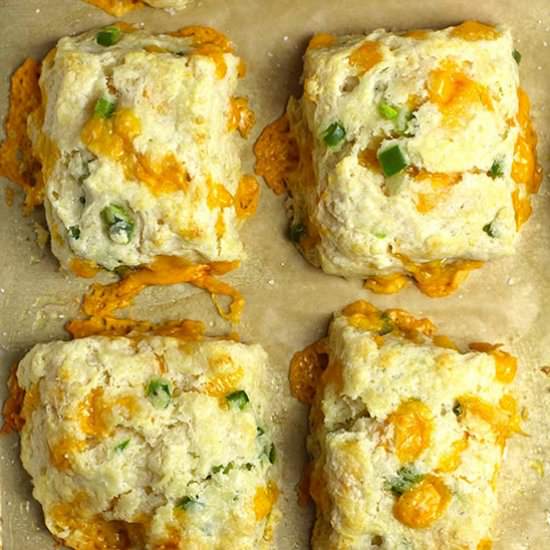 Homemade Jalapeno Cheddar Biscuits - Recipe photo by suebeehomemaker