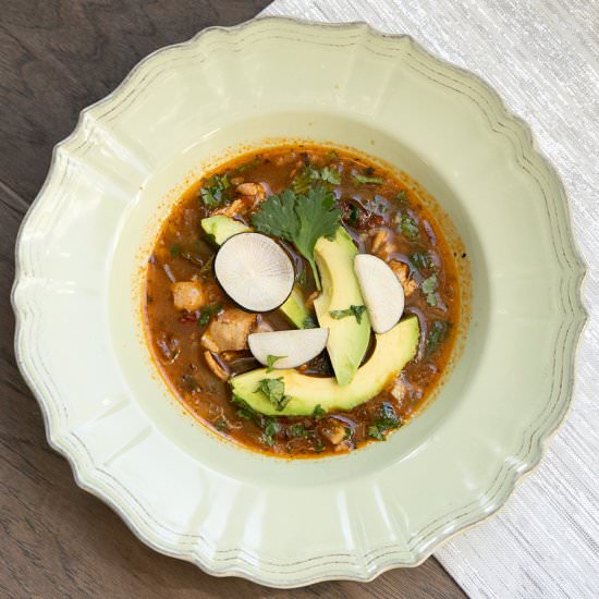 Keto Mexican Pozole - Recipe photo by healnourishgrow