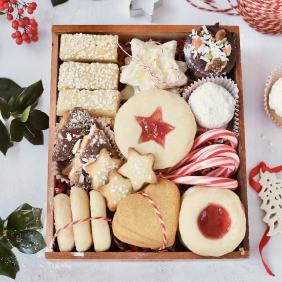 Making a Holiday Cookie Gift Box - Recipe photo by marilenaskitchen