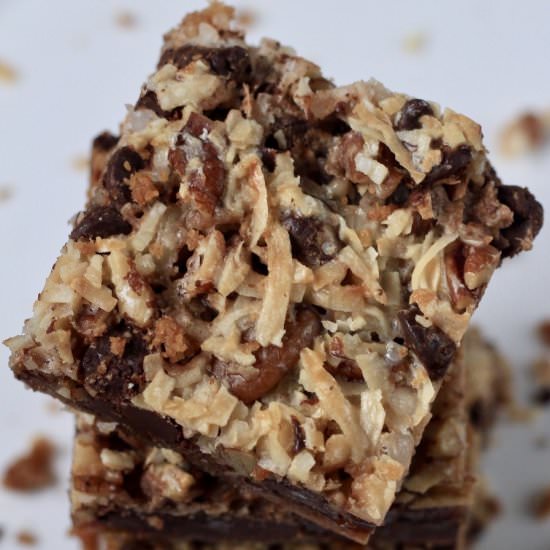 Magic Cookie Bars - Recipe photo by My Life After Dairy