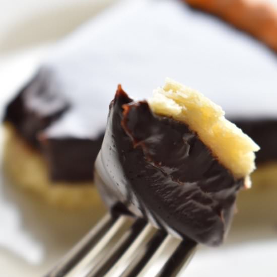 Chocolate Ganache Tart - Recipe photo by pastryandbeyond