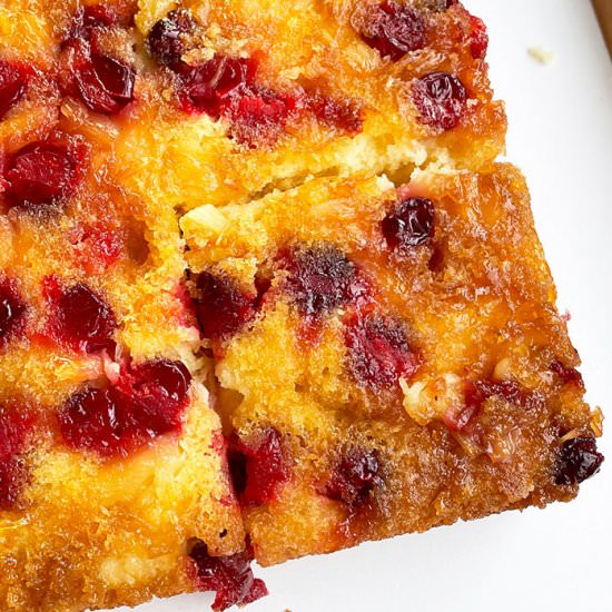 Cranberry Upside Down Cake - Recipe photo by Cakewhiz